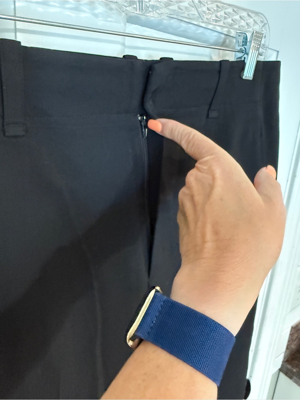 Vince Black Slim Ankle Pants Size 6 Stretch Career Office Trousers 25401 - Picture 6 of 15